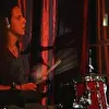Bobby Dazzle on the drums