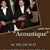 Guitar duet  "Acoustique"