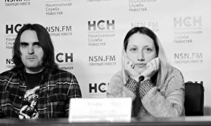 Пресс-конференция группы Louna 23 января 2015 года, фото: Федина Екатерина