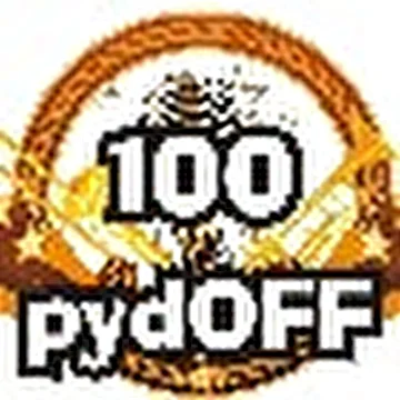 100pydoff