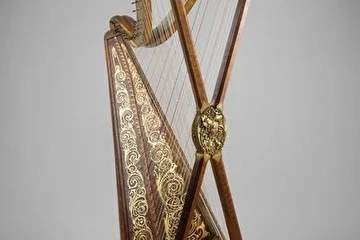 Двухместная хроматическая арфа, США 1895 год.