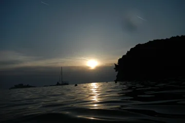 Adriatic Sea. Photo from water.