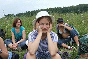 Тоже ЛШ "Химера", это привал во время похода. Август 2006.