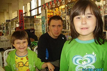 Соня Поля и папа
