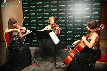 Струнное трио Violin Group DOLLS - живая музыка на форуме