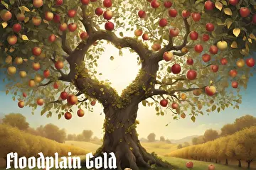 Обложка альбома проекта Floodplain Gold под названием "Все аспекты любви"