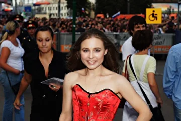 Ирина Кольба в концерте на Пушкинской площади в День Города Москвы