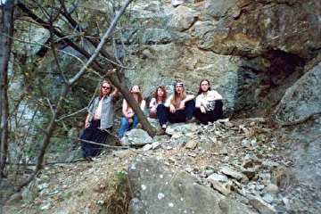 TUMULUS в горах: Kurbat, Velingor, Ju "Vigdis", Kuchma, Zus
"Obmorokh" (старый гитарист)(весна 2003 года - Болгария)