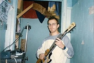 репа осень 1999 Репа вдвоём с барабанщиком,коий и остался за кадром