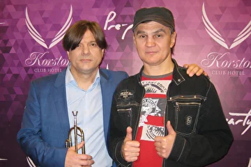 Слава Прибрежный, Николай Трубач (ТВ-Съёмка передачи Голубой Огонек) 2017г