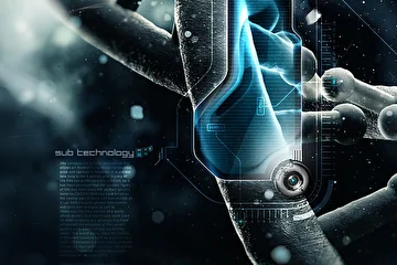 Авторская обложка к треку "Sub Technology" от Федора Голикова (Fusion Bass)