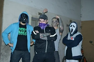 Съемки клипа, "Лысый мужик в наколках", 13.11.2011