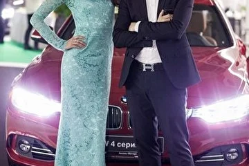 "Fun Joy" на презентации BMW 4 серии