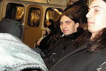 декабрь 2005 г., репетиция. ударник и соло-гитарист