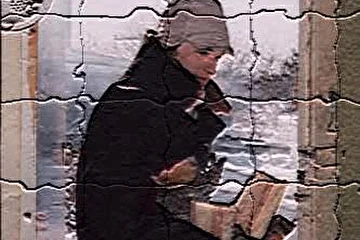 Юра очень любил носит дрова и вот...
