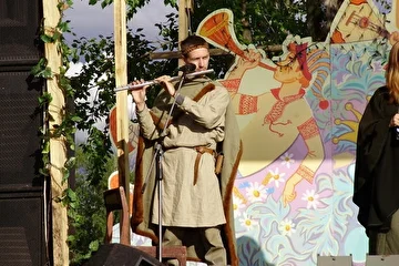 Выступление группы "Наваждение" на празднике "Иван Купала", город Ковров, 2009 год