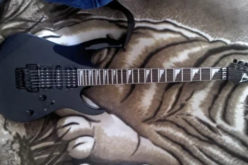 The Korean-made Ibanez RG 2002.This one is quite cheap-but steel ok for practice with a band or alone.
It's a nice sounding guitar.Good value for money.SOLD.