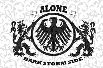 D.Alone