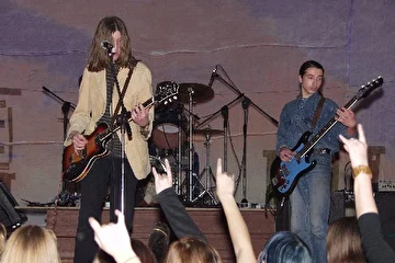 Группа АРГЕНТУМ на рок-фестивале в Костроме 2002 год.