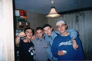 На кухне зимой 2002ого!