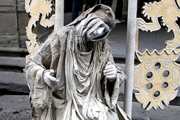 Живая скульптура, Венеция