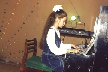 Катаускайте  Лиля на концерте .1993 г.