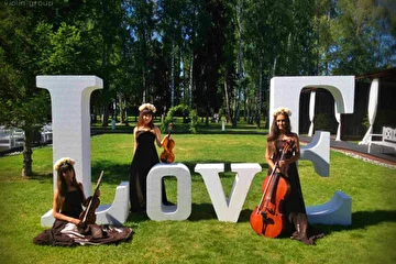 Струнное трио Violin Group DOLLS - живая музыка на свадьбу