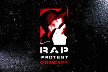 rap protest concept