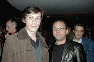 Встреча с Б. Лагреном в московском клубе "Апельсин" 6 апреля 2005 года.