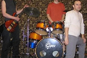 группа в новом составе на репетиции 02-01-2007.