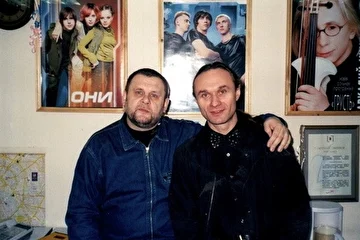 Виктор Поздняков и Олег Гегельский - Студия "Олимпик" - Москва - 2002 год.