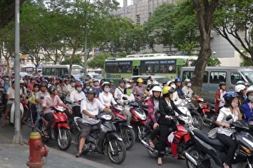 Улица Хошимина, Вьетнам, 2010
