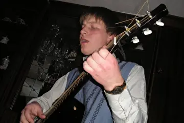 Квартирник у Александра Белова. Новый год 2005