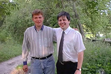 Роман и Алексей. 1999 год.