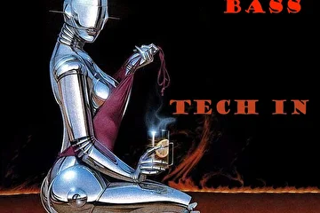 Авторская обложка к треку "Tech In" от Федора Голикова (Fusion Bass)