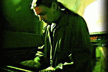 Концертное фото - Live at Cyber goth party "Human Battery" 2005
Albert "Alexx Drum" Zakharov