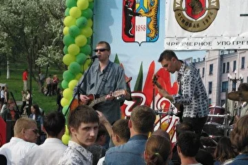 концерт на день города Хабаровска 2005г.