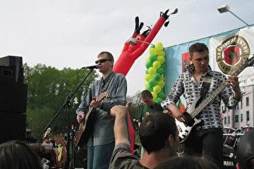 концерт на день города Хабаровска 2005г.