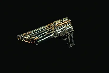 Музыкальный инструмент из оружия Pedro Reyes