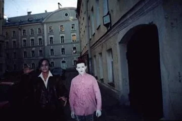 Clown и Murder на ул. Казанская (бывш. Плеханова) во время летнего отдыха...Июль 2002.