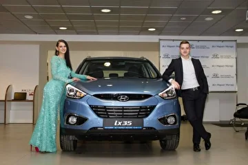 Fun Joy на презентации hyundai ix35