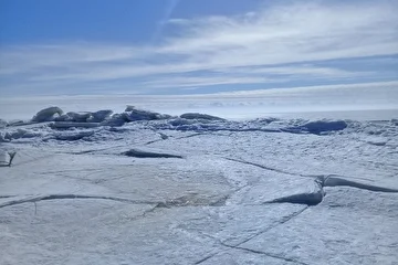 Это не Арктика! Это Финский залив.