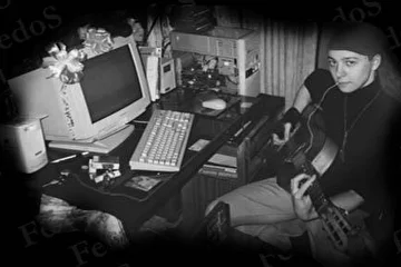 Фотография на обложку к альбому "Капли" 1999 г.