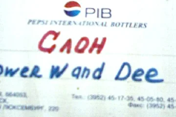 бейджик P.W&DEE