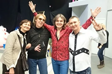 На фото: Залия Валеева, Дмитрий Кайзер, Сергей Серков и Юрий Прибылов