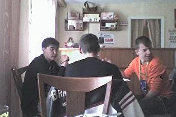 Группа Soil и Unreals в кафе