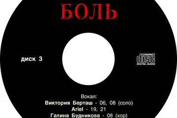 Илья Пятов - Боль (вокал - Виктория Берташ, Ariel, Галина Будникова, И. Пятов) (2016)