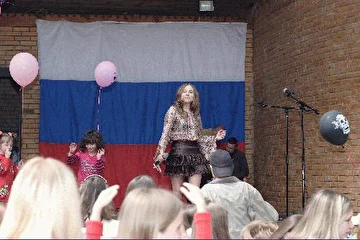 Ирина Кольба, концерт в "День города" в Павловском Посаде
