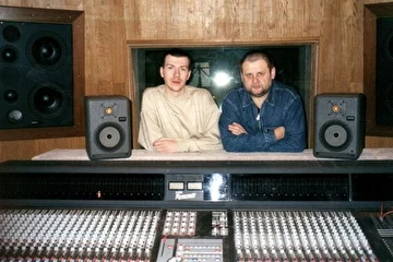 Алексей Аштаев и Виктор Поздняков - Студия "Олимпик" - Москва - 2002 год.