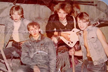 Март 1988, подвал, Надым.